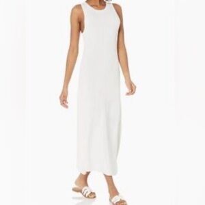 White Knit Maxi Dress